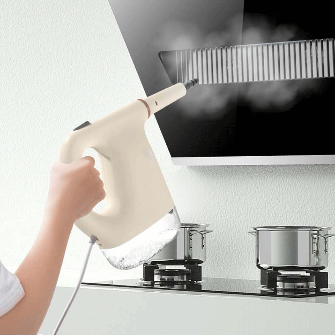 Portable Handheld Chemical Free Powerful Steam Cleaning Set