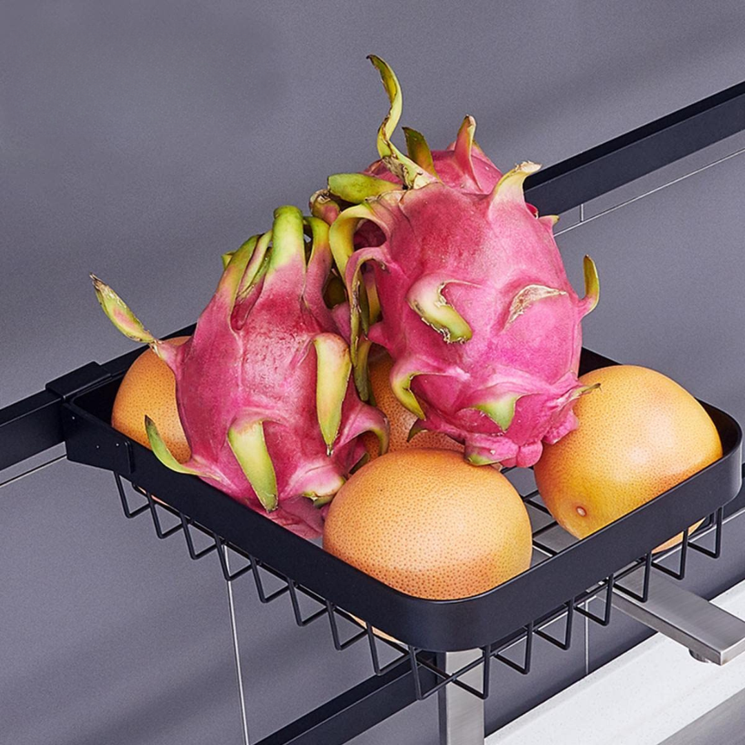 HOMERO Adjustable Multipurpose Over Sink Dish Drying Rack 85cm