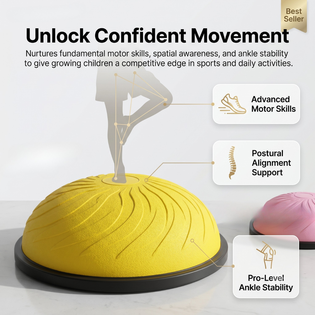 Anti Slip Balance Ball Trainer Core Strength Exercise Stability Platform