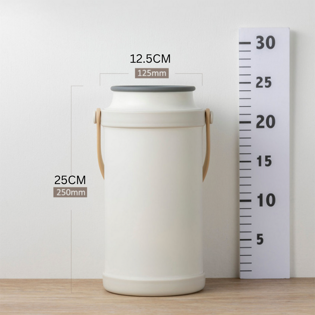 HOMERO 4-Piece Stainless Steel Thermal Lunch Jar Set - 1.8L