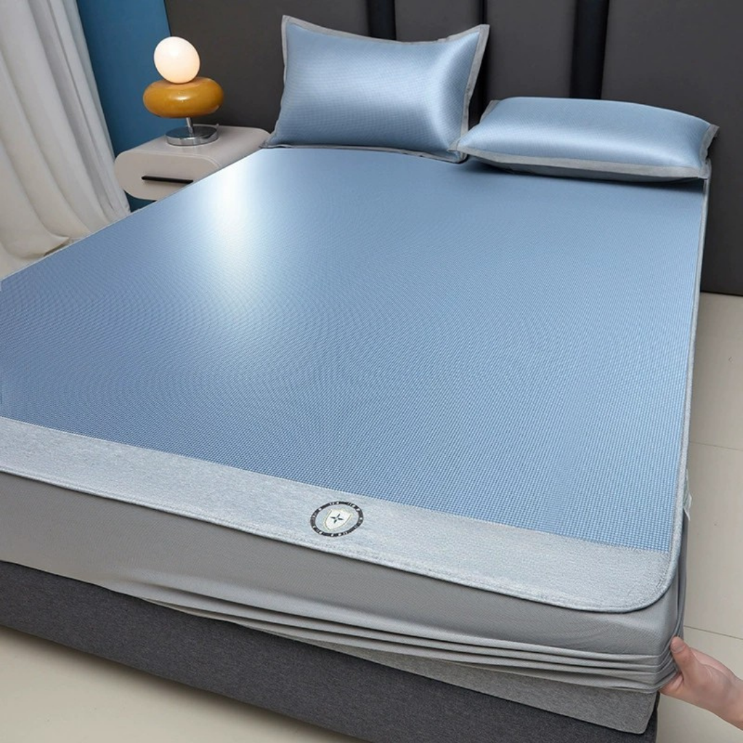 Homero 3D Honeycomb Comfort Breathable Bed Sheet Set with Pillow - 150×200cm