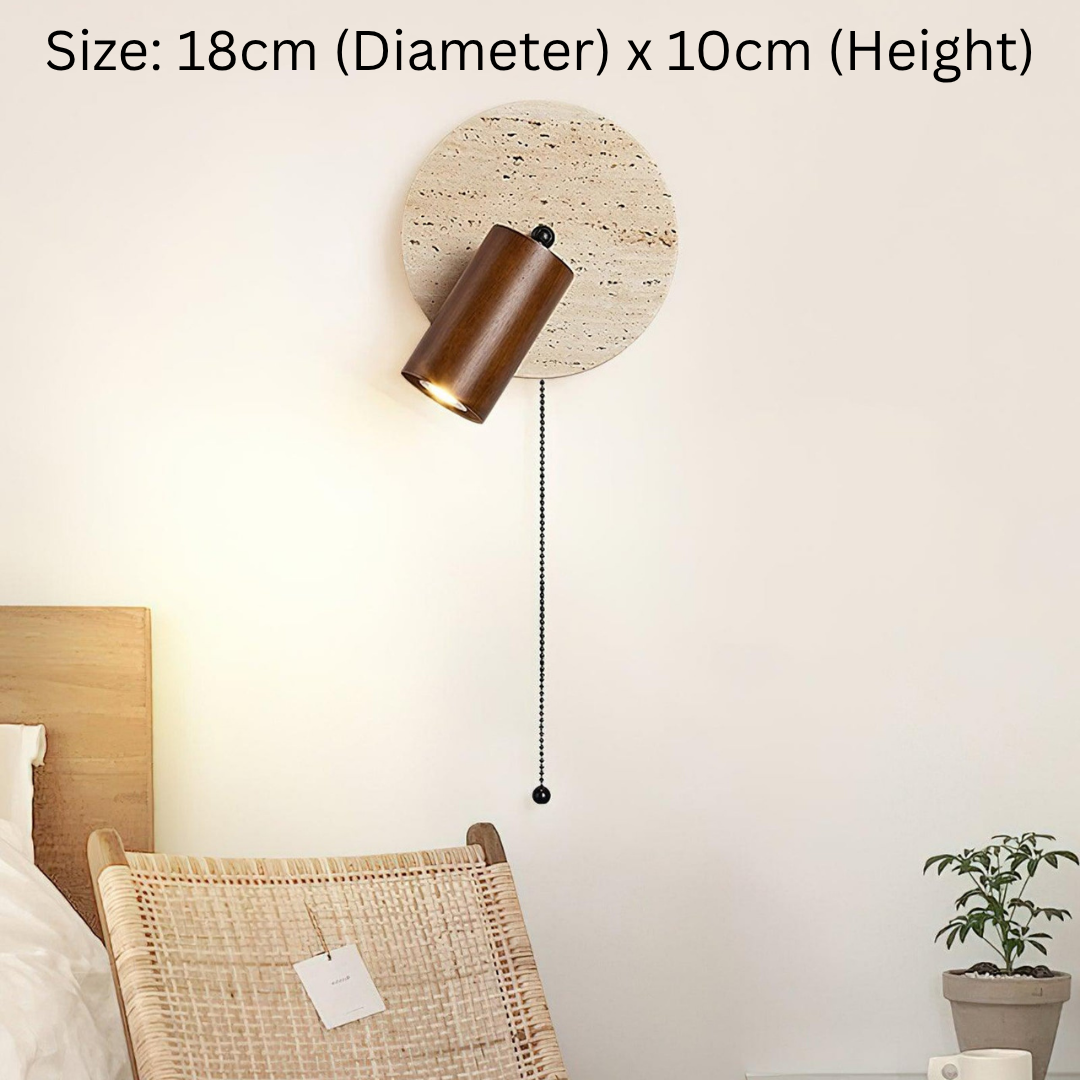 HOMERO Modern LED Wall Lamp Stylish Rotating Reading Light