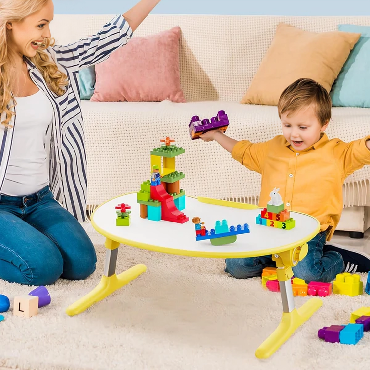 HOMERO Ergonomic Foldable Laptop Desk Adjustable Kids Study Table