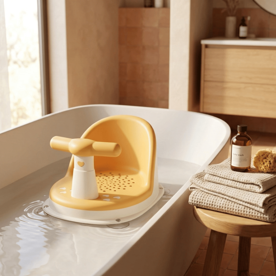 Homero Comfortable Foldable Baby Safe Bath Seat Chair