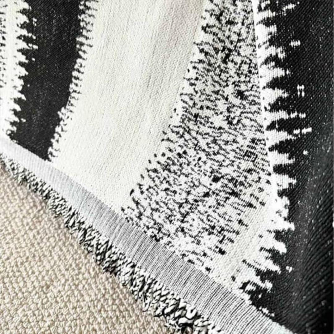 Premium Chenille Fabric Reversible Sofa Throw Cover