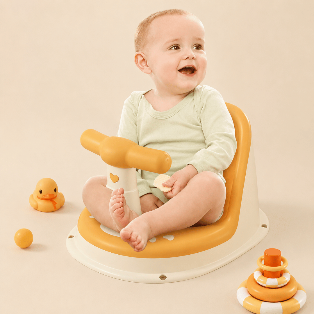 Homero Comfortable Foldable Baby Safe Bath Seat Chair