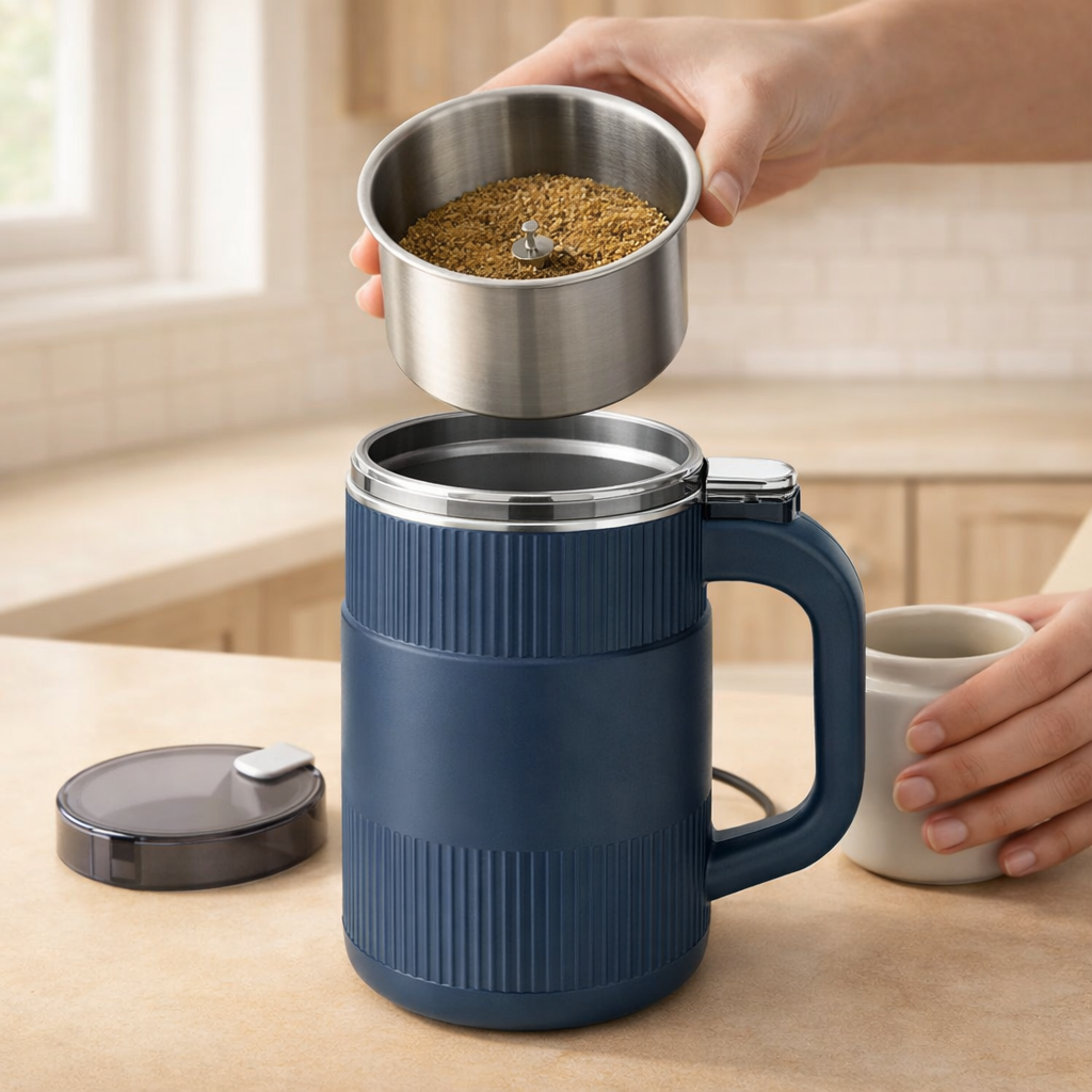 Multipurpose Electric Stainless Steel Spice & Grain Grinder