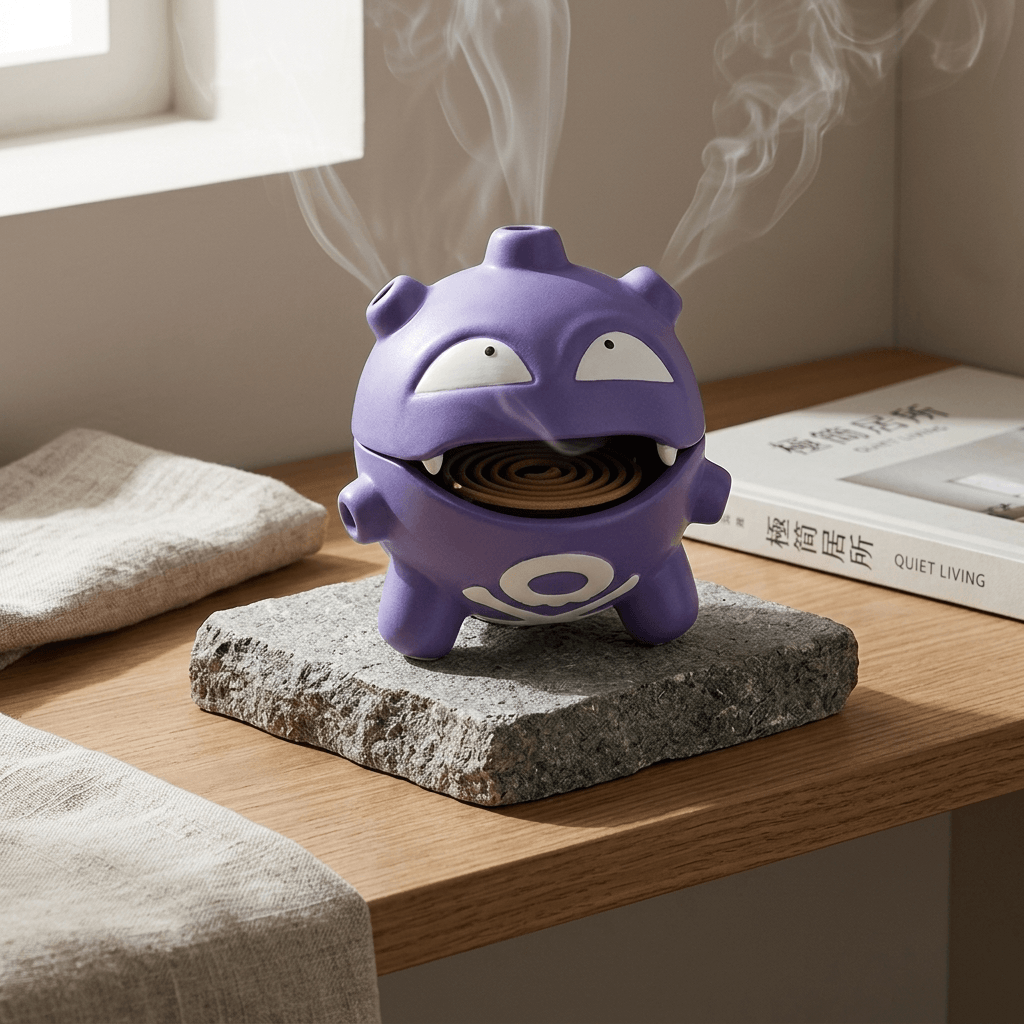 Anime Incense and Mosquito Coil Holder