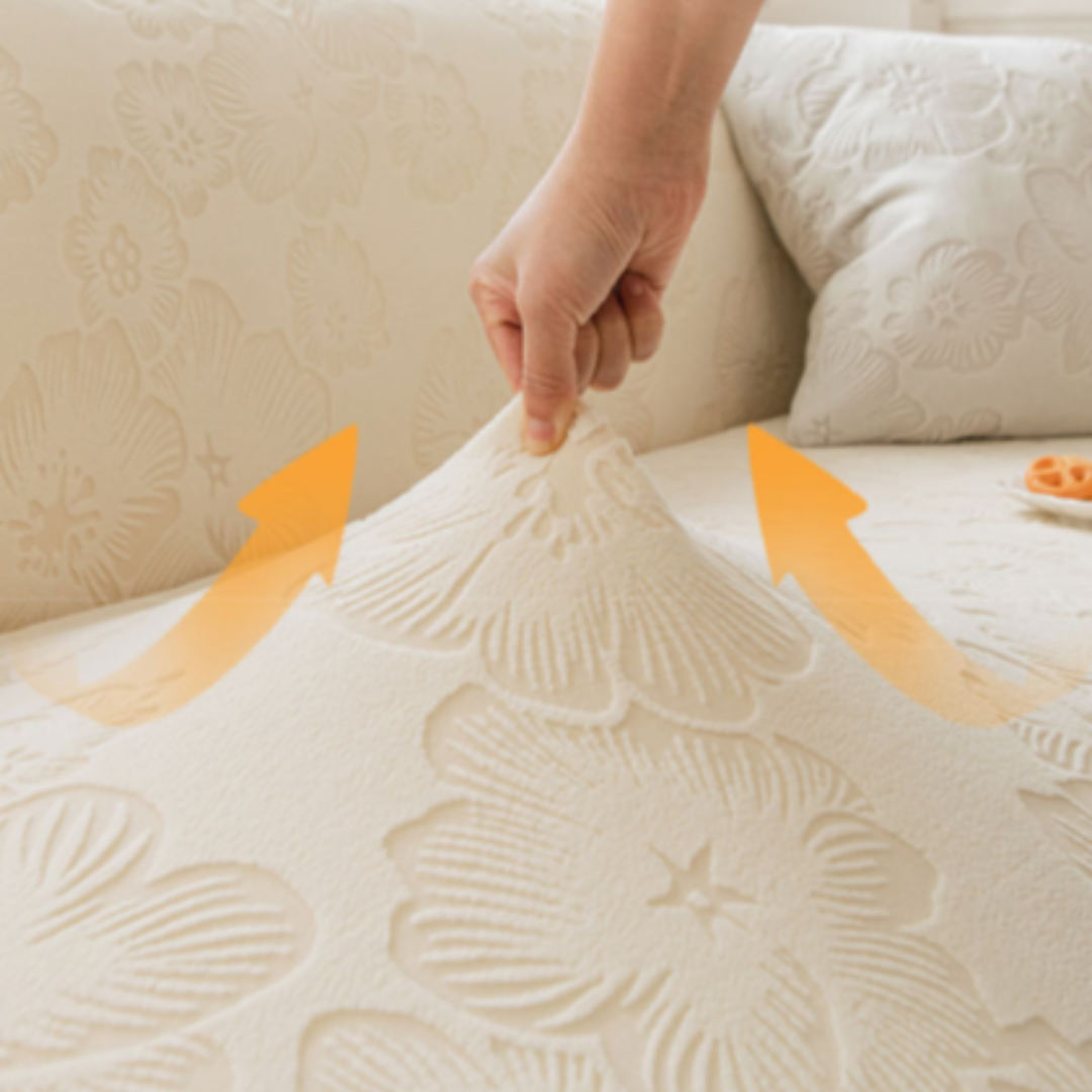 Premium Stretchable Jacquard Full Coverage Sofa Cover