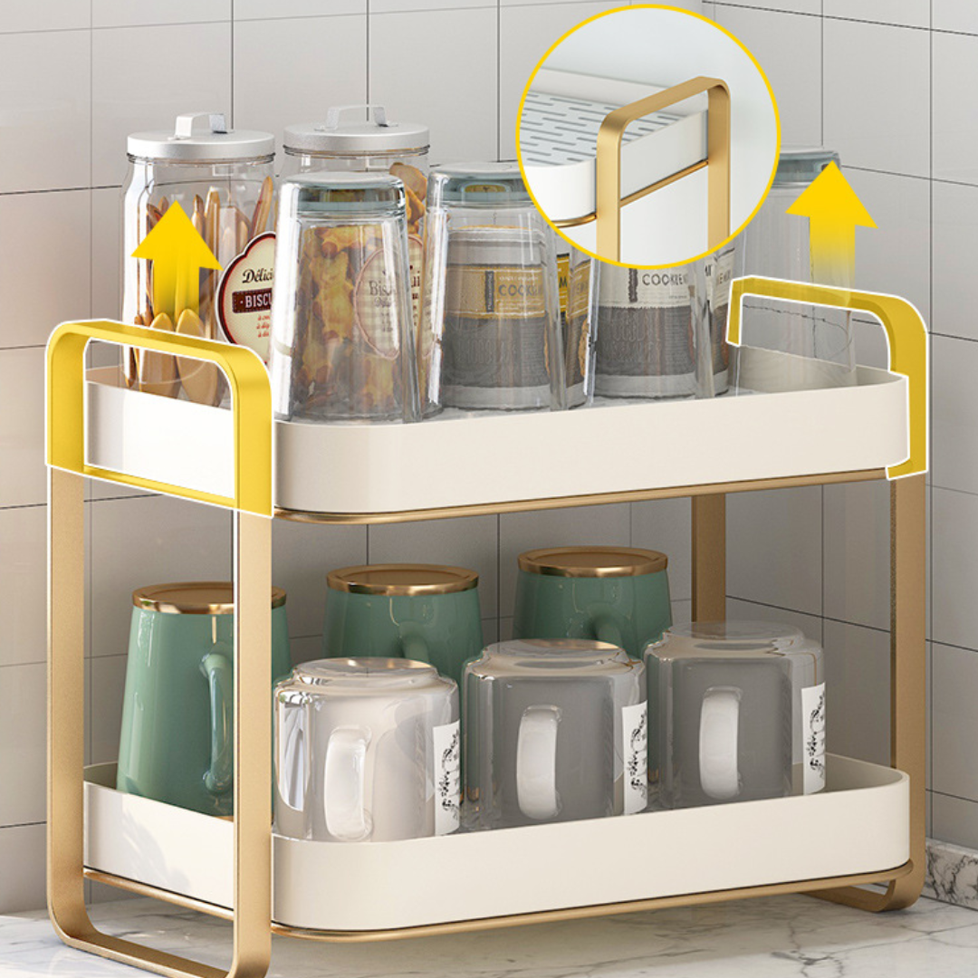 Aqua Drain Multi-Purpose Double-Layer Drying Rack