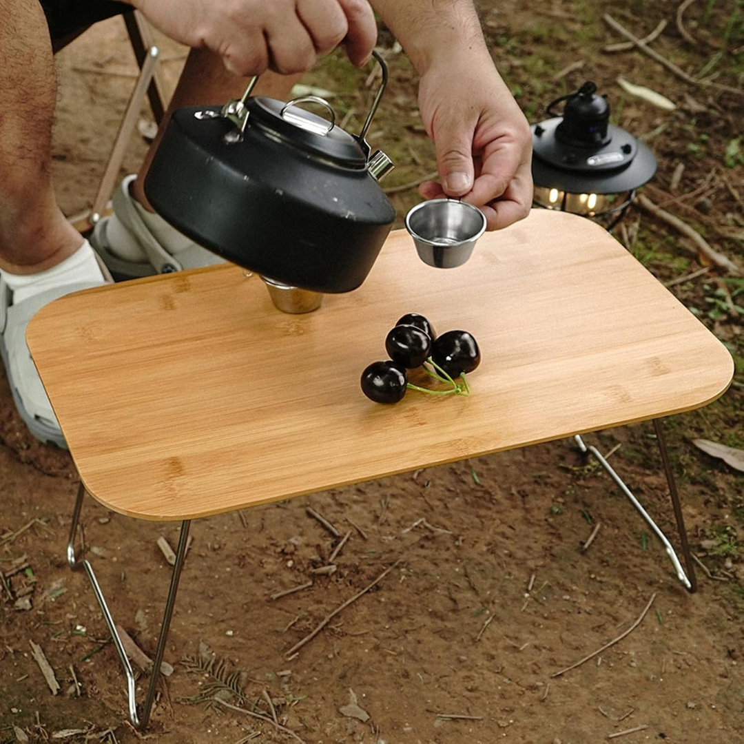 Multipurpose Folding Wooden Camping Table
