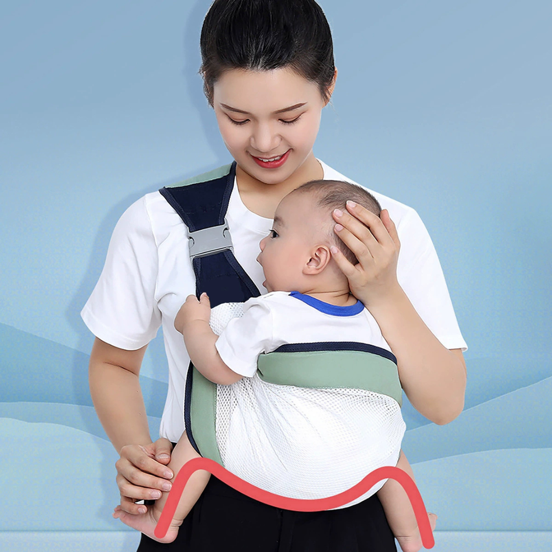 Homero Comfortable Ergonomic Baby Carrier Cotton Sling Wrap