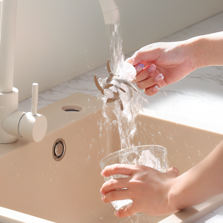 HOMERO 12-Blade Multipurpose High-Borosilicate Double Cup Food Chopper