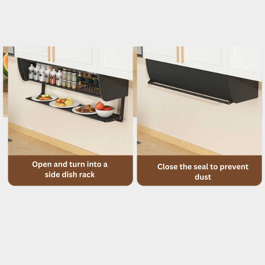 Foldable Multi-Function Kitchen Cabinet