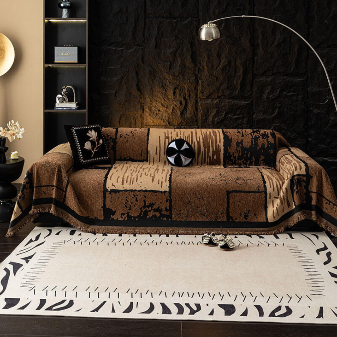 Vintage Chenille Anti Scratch Throw Sofa Cover