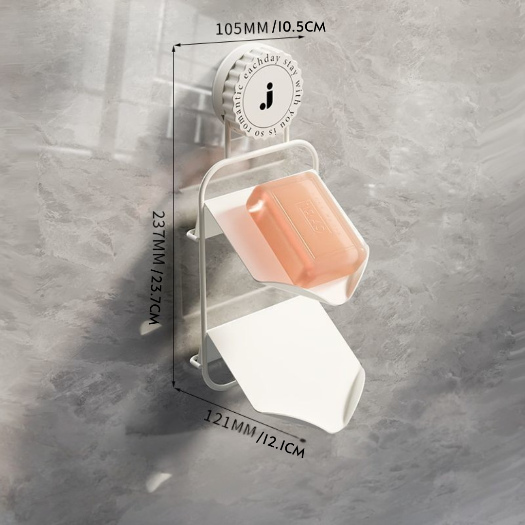 Homero Stylish Wall Mounted Iron Soap Holder