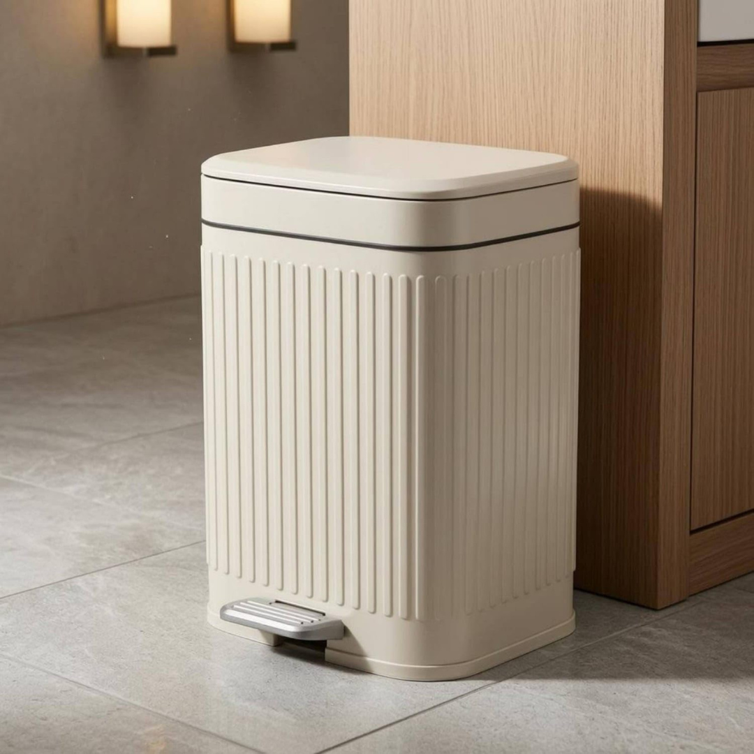 Premium Pedal Dustbin with Press Top Lid