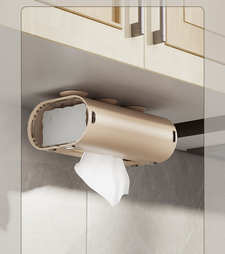 Multipurpose Suction Cup Tissue Holder for House & Car