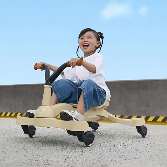 Homero 360 Degree Spin Drift Kid's Car with Ergonomic Seat