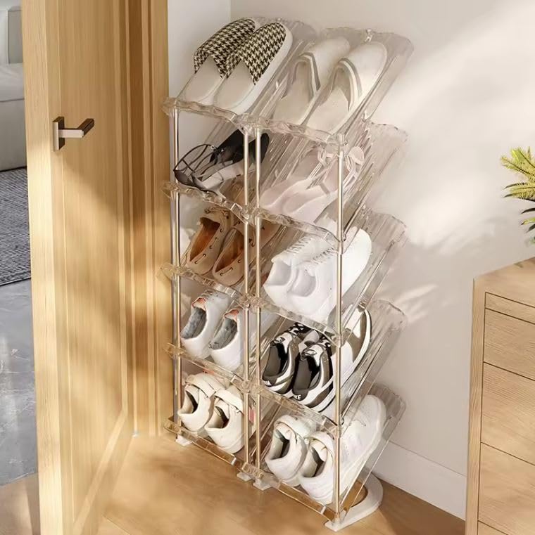 Homero Elegant Multi-Tier Outdoor Shoe and Utility Rack
