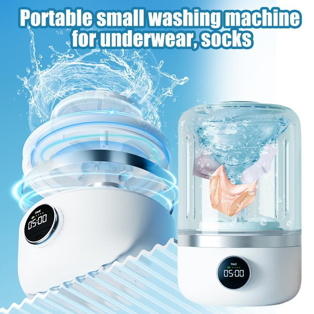 USB Rechargeable Automatic Mini Washing Machine