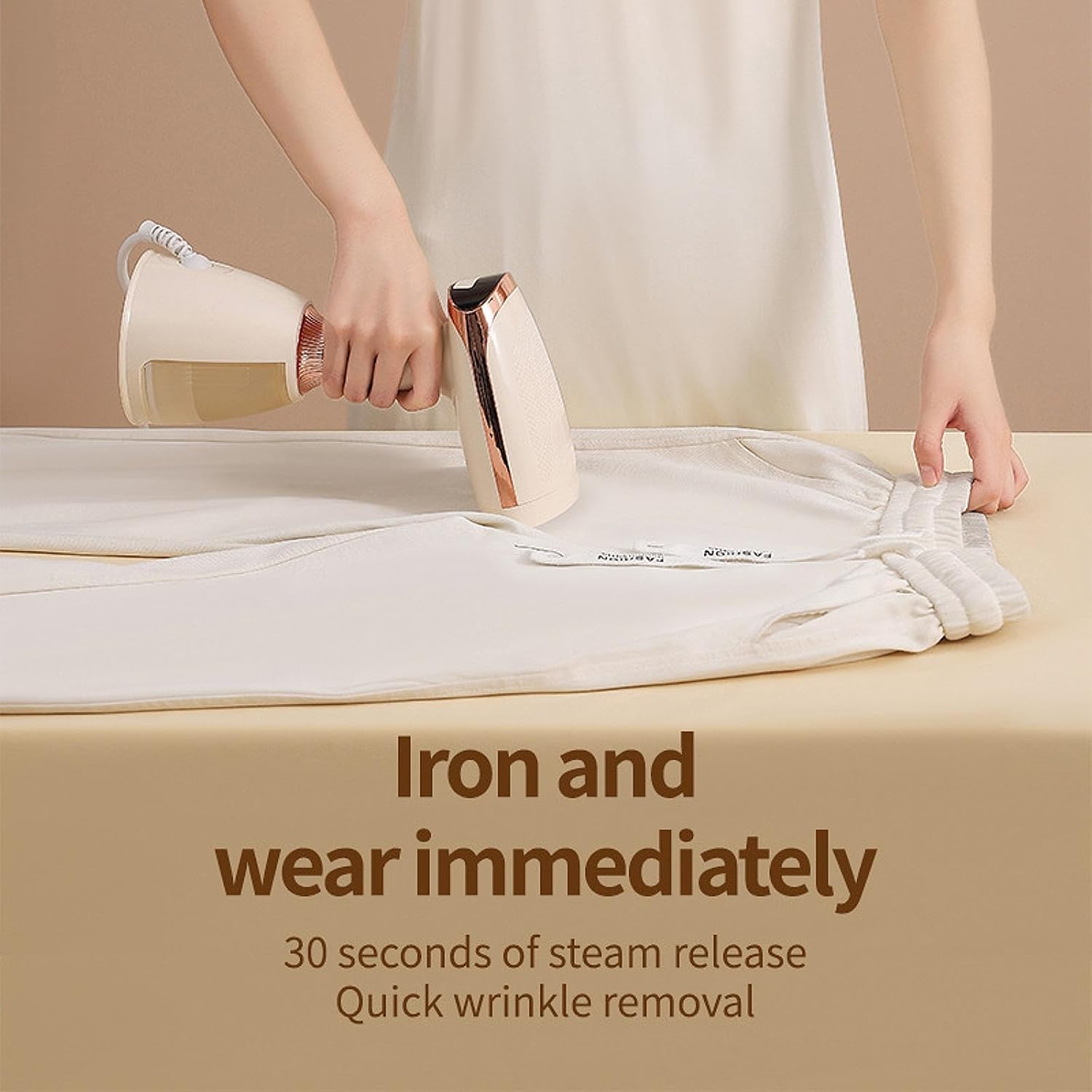 Powerful Handheld Garment Steamer - 1500W (280ML Water Tank)