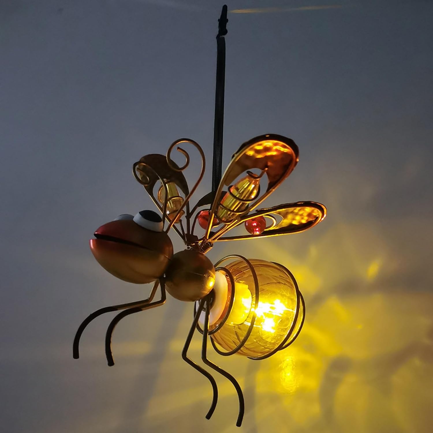 LED Solar Hanging Insect Garden Outdoor Decorative Light