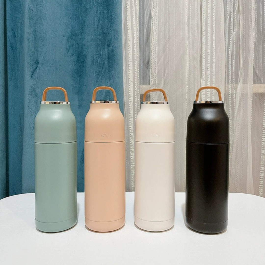 HOMERO Premium Stainless Steel Portable Double Insulated Bottle - 500ml