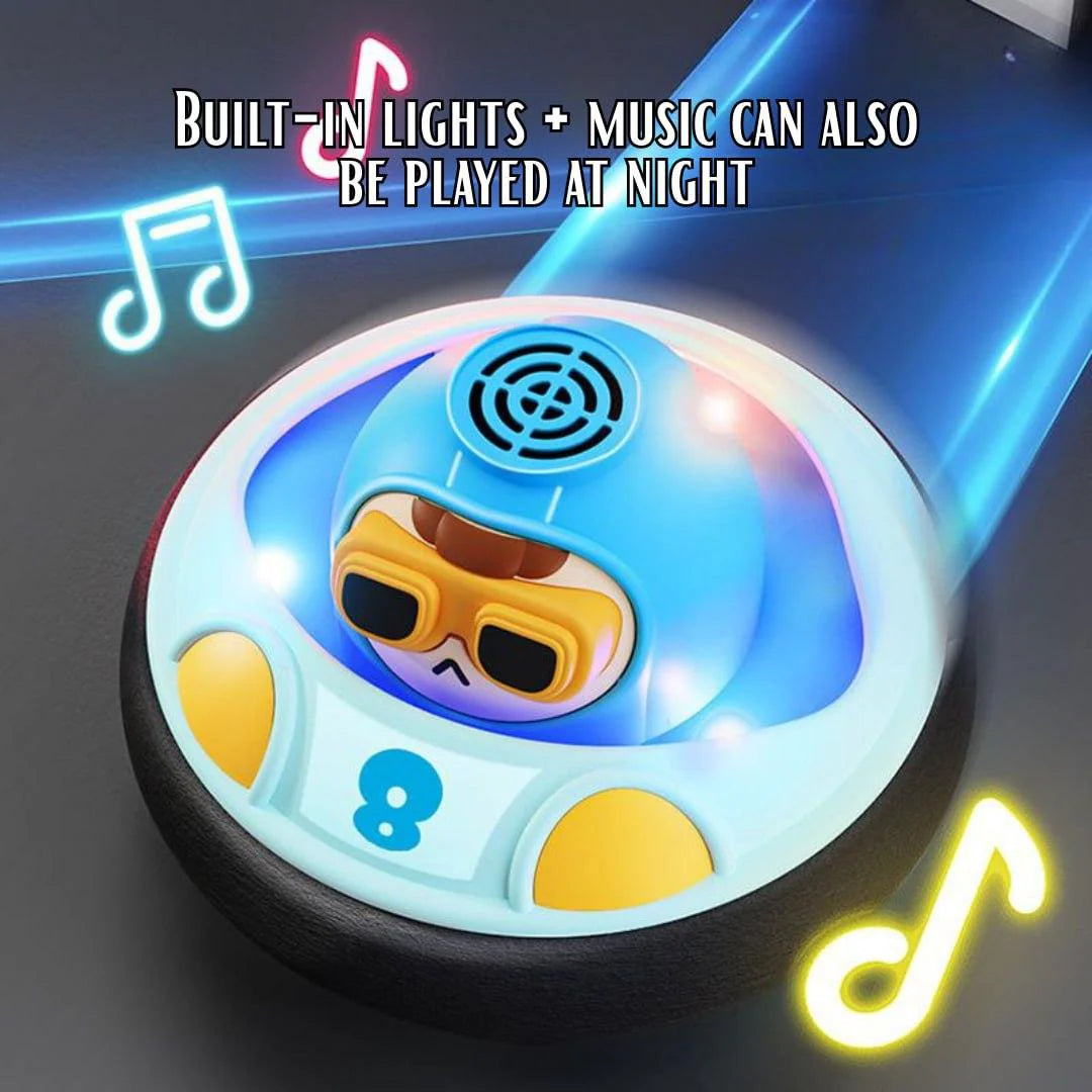 Floating LED Light Music Air Power Rechargeable Football Toy