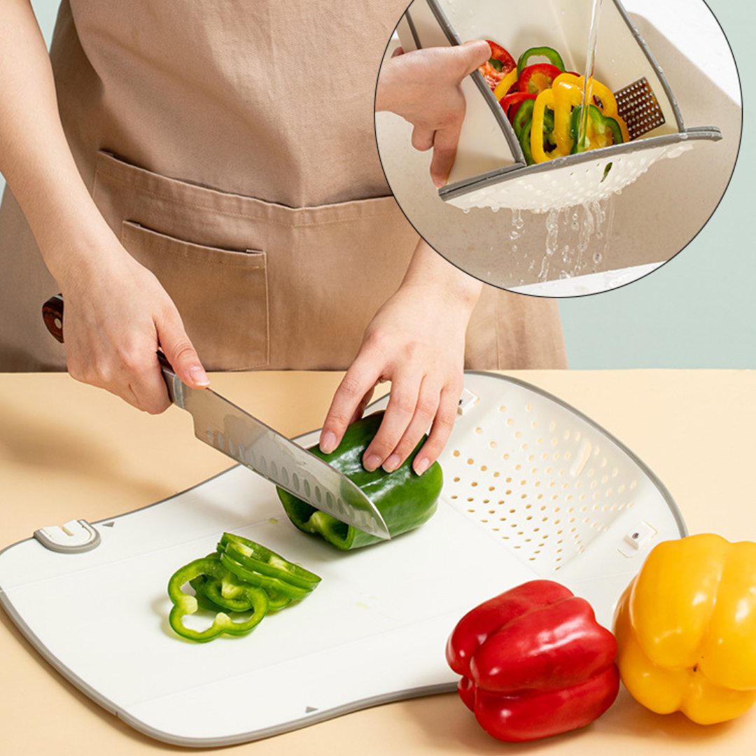 Homero 6 In 1 Multipurpose Foldable Kitchen Chopping Board