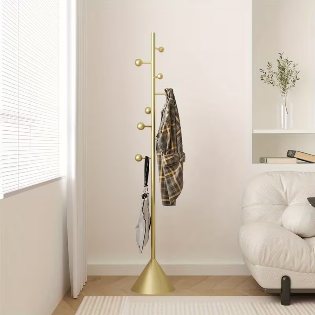 Premium Metal Multi Hook Coat Rack Stand