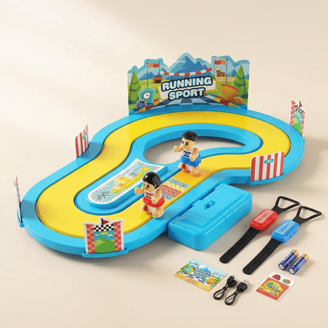 Wireless Motion Sensor Interactive Racing Game Toy Set