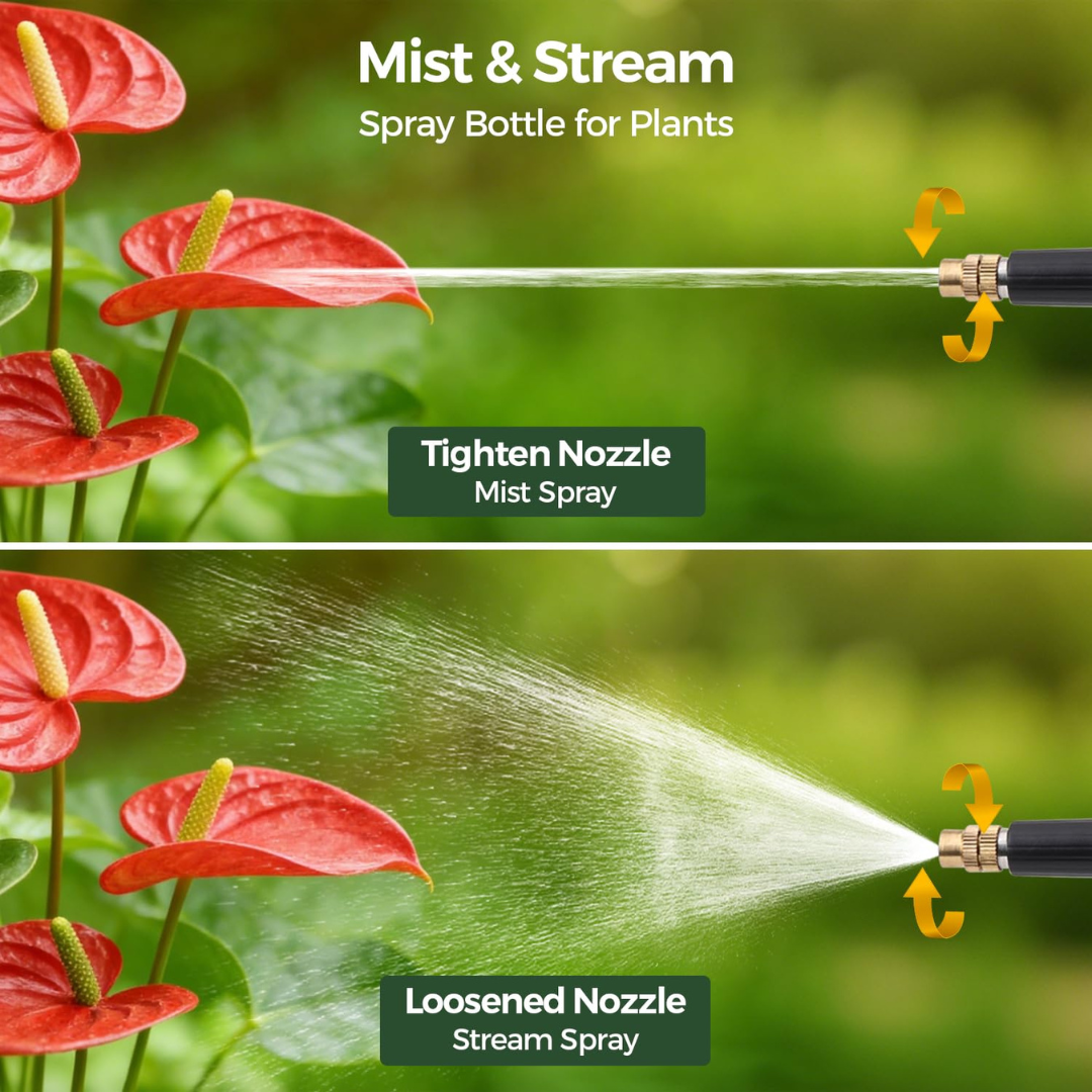 Adjustable Nozzle Hand Pump Pressure Sprayer Bottle