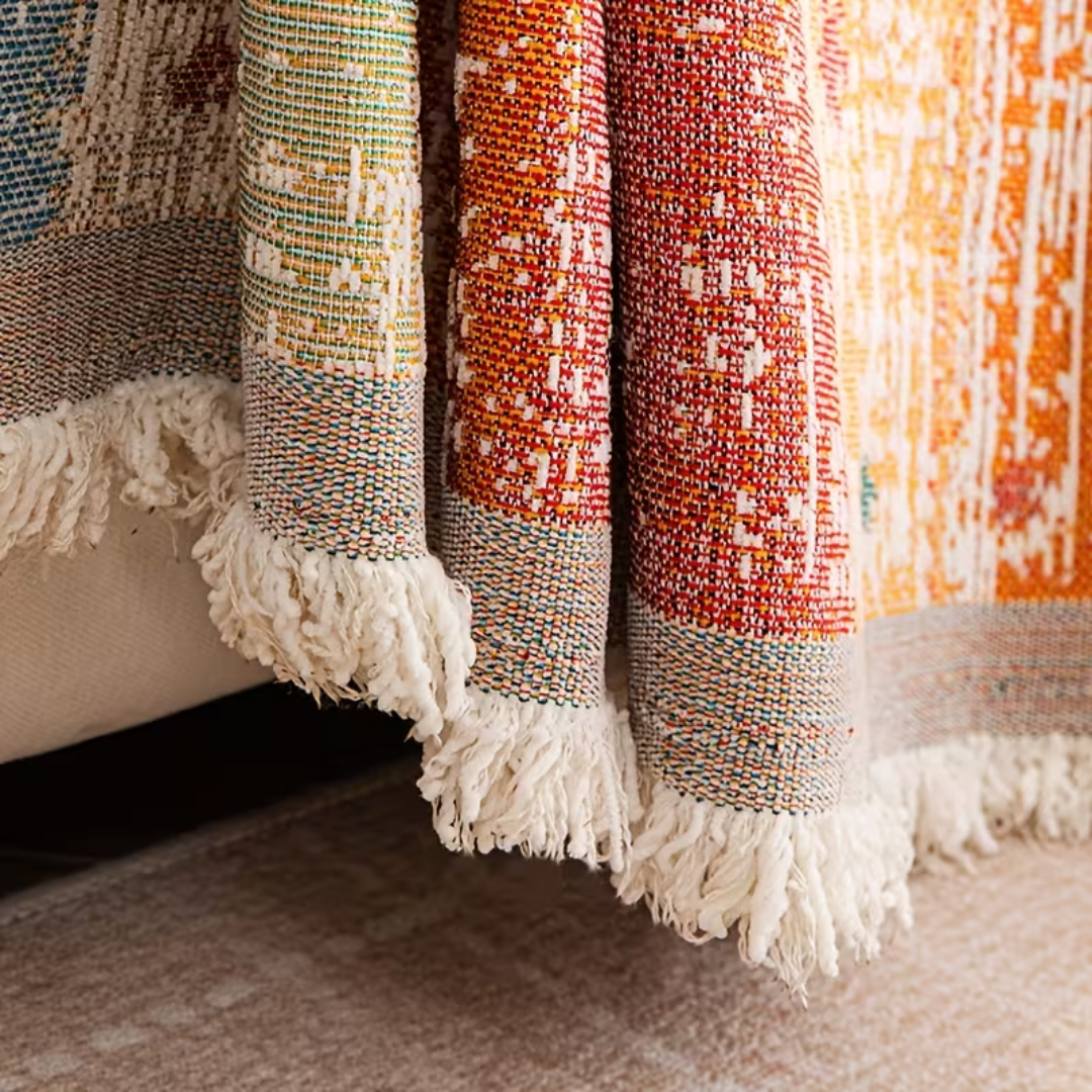 Premium Chenille Fabric Soft Breathable Throw Sofa Cover