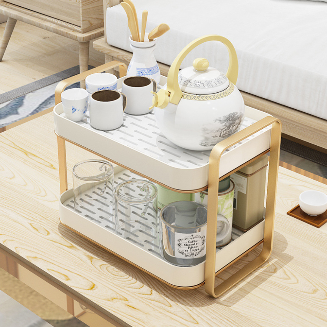 Aqua Drain Multi-Purpose Double-Layer Drying Rack