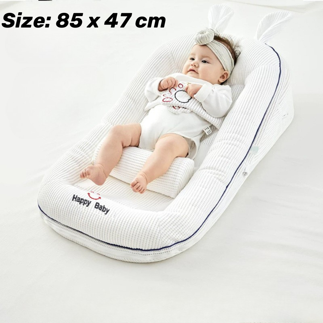 3 in 1 Anti Spit Up Baby Co Sleeper Soft Washable Bed