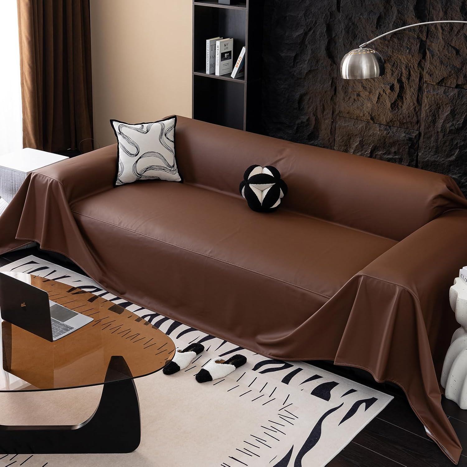 Luxury Waterproof PU Leather Sofa Cover