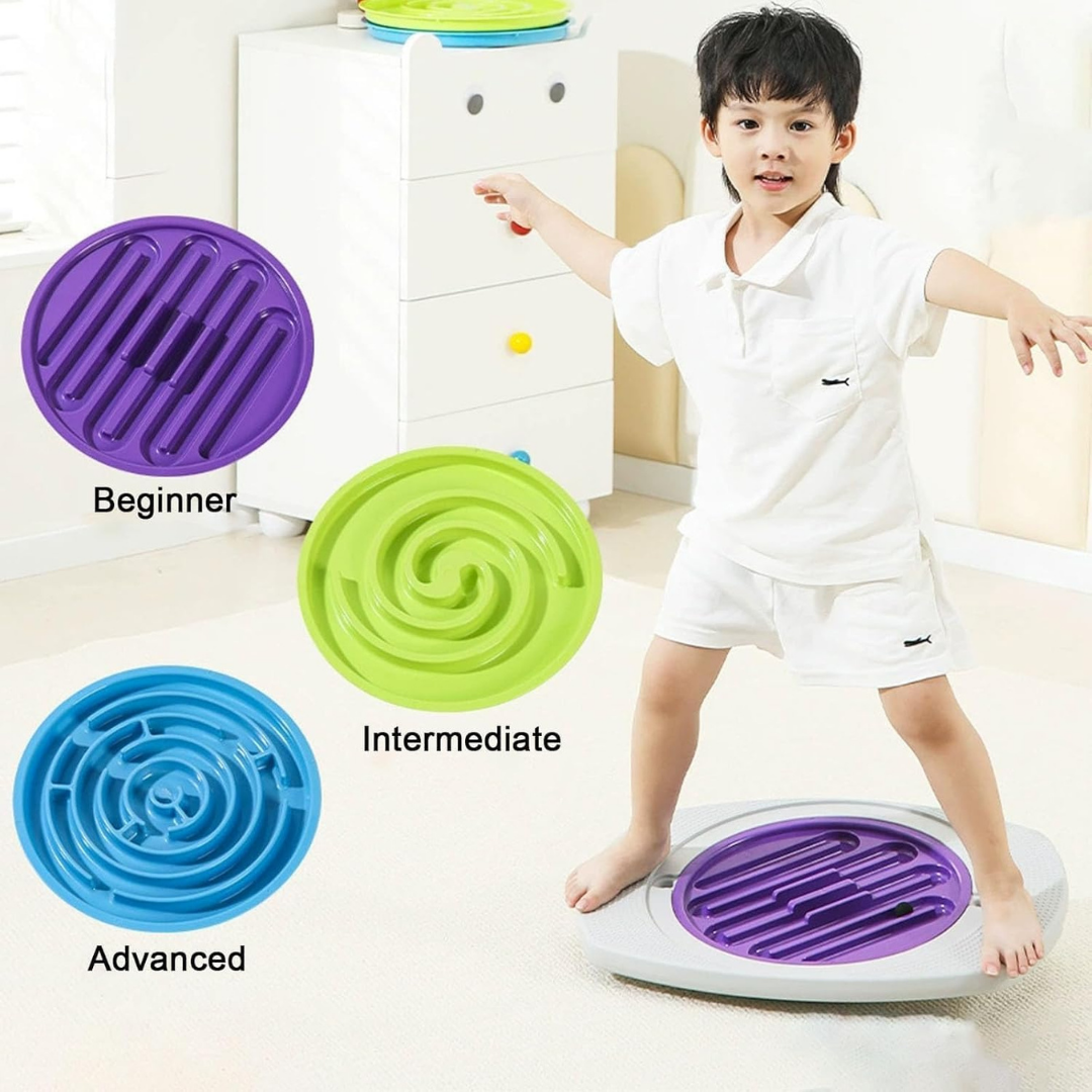 HOMERO Kids Balance Sensory Training Board Maze Toy