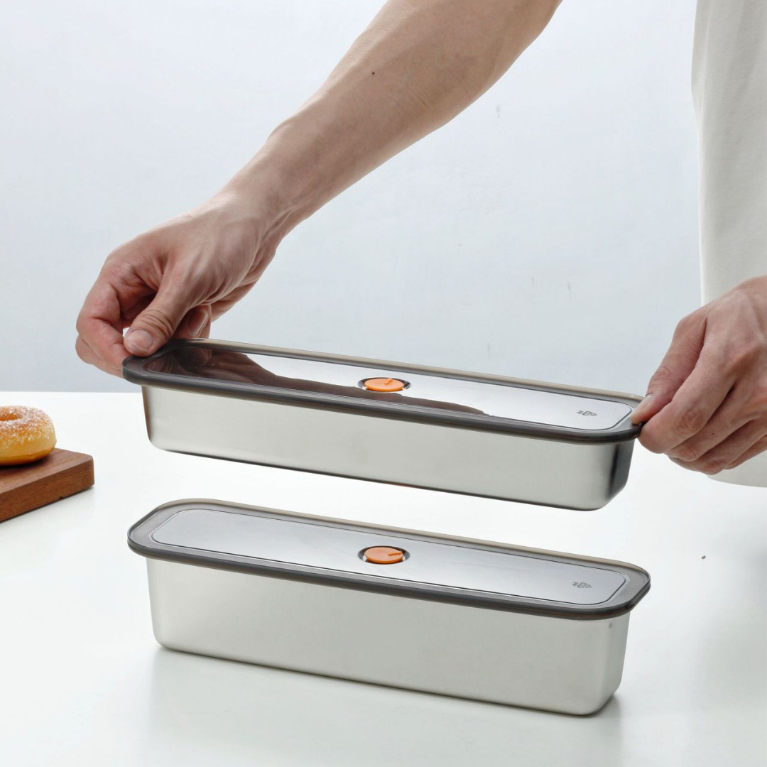 Multipurpose 304 Stainless Steel Airtight Food Storage Container