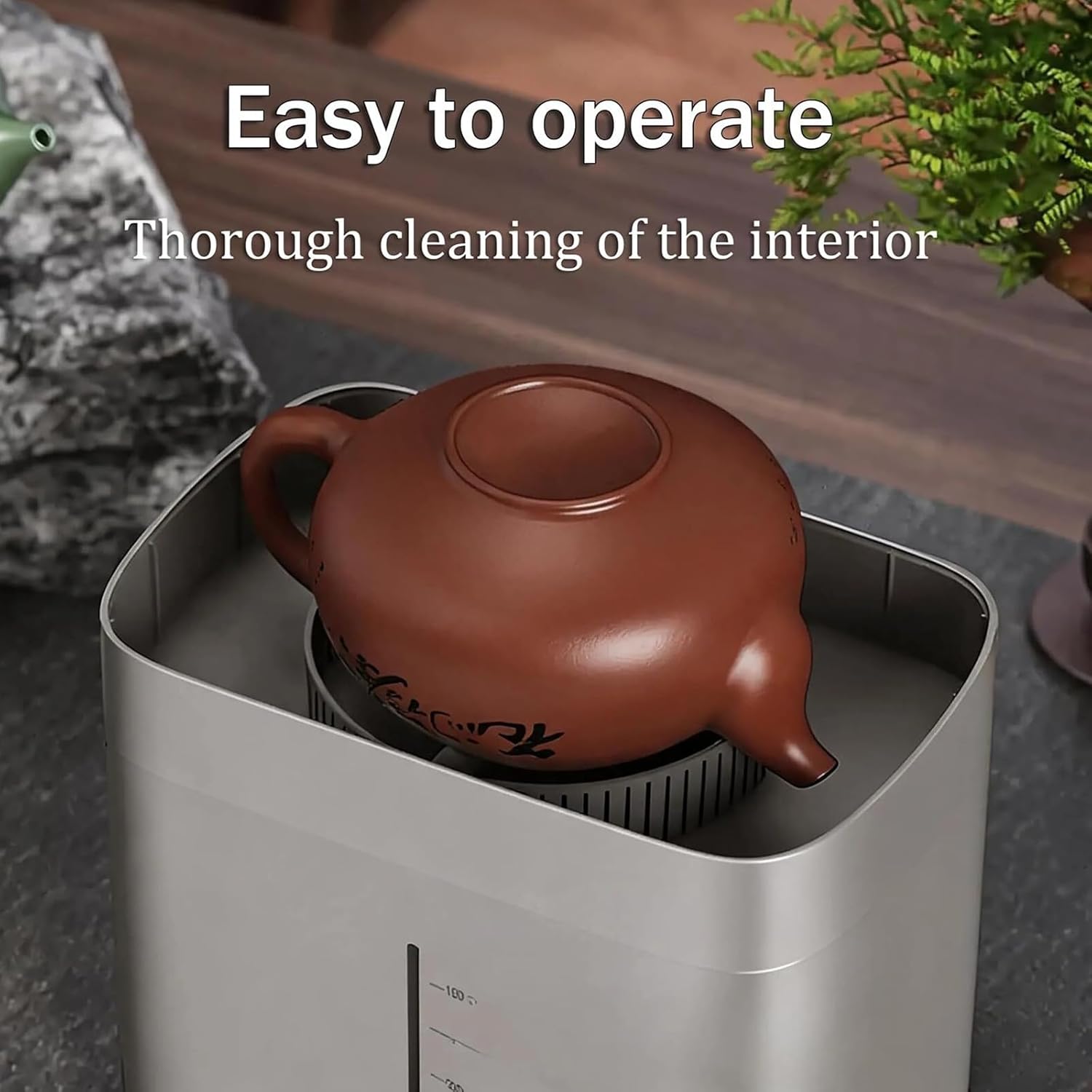 Electric Glass Washing Machine with Auto Stop High Pressure Jets
