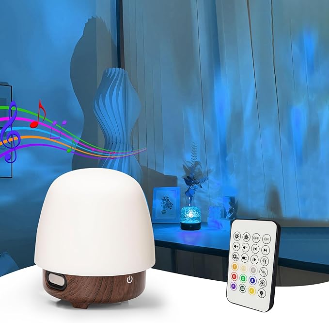 Ocean Wave Projector Lamp with Bluetooth Speaker