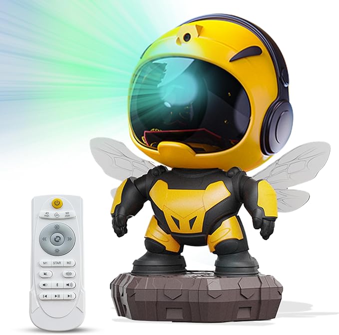 BeeStar LED Projector for Kids Room with Timer and Remote