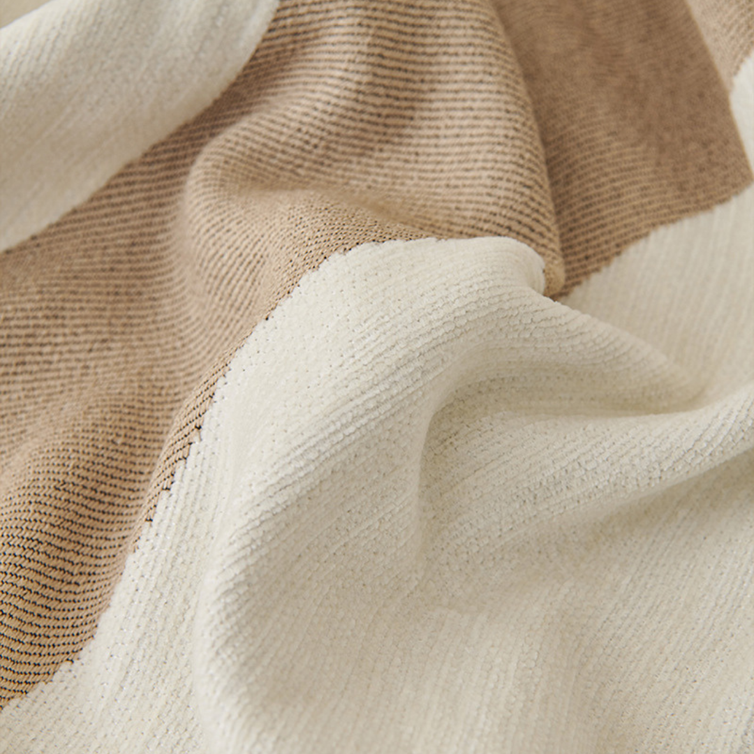 Unique Pattern Chenille Fabric Luxury Reversible Sofa Throw Cover