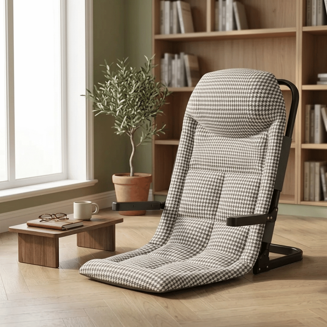 HOMERO Foldable Design Ergonomic Reclining Comfortable Floor Chair