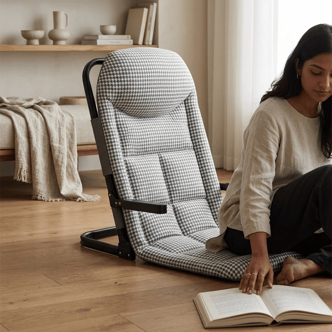 HOMERO Foldable Design Ergonomic Reclining Comfortable Floor Chair