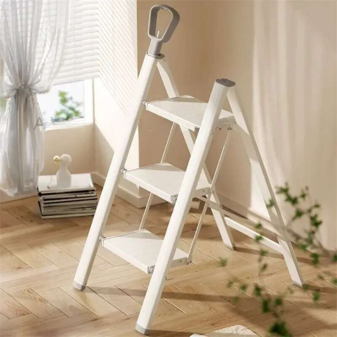 HOMERO Premium Aluminum Portable Folding Step Ladder