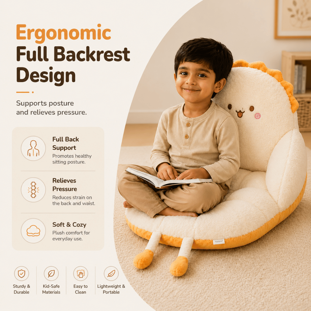 Homero Premium Soft Plush Cute Fluffy Chair Cushion