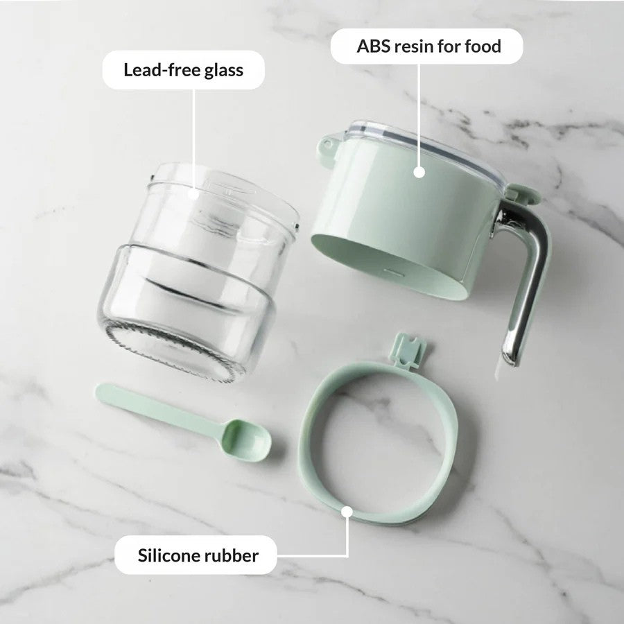 Homero Multi-Purpose One-Hand Operated Spice Jar with Flip Cap
