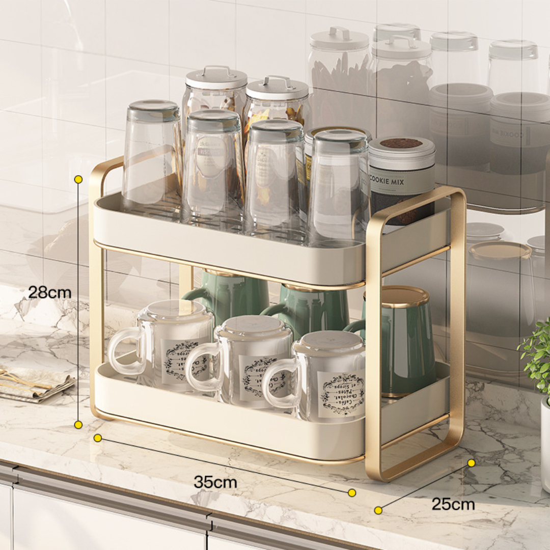 Aqua Drain Multi-Purpose Double-Layer Drying Rack