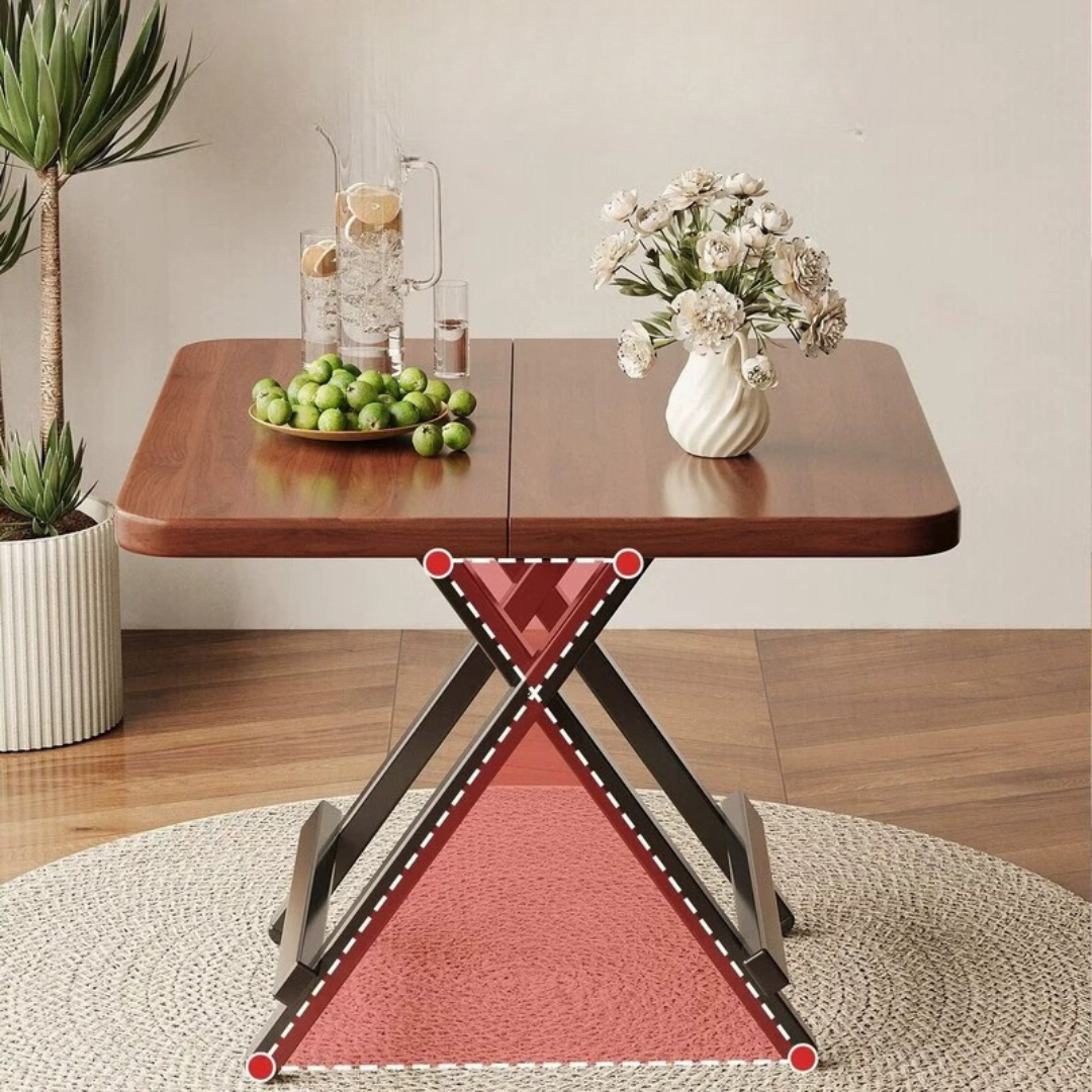 Multi-Purpose Heavy Duty Metal Frame Folding Square Table